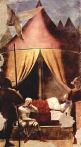I sogni nell'arte del Rinascimento: Il sogno di Costantino di Piero della Francesca