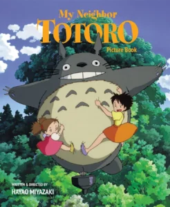 copertina del libro "Il mio vicino Totoro", immagine evocativa della fata madrina.