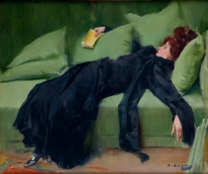 Jove decadent, dipinto di Ramon Casas (1899)