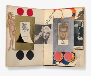 Ray Johnson, artist and author. Th Thee for and Lai Book. c. 1955